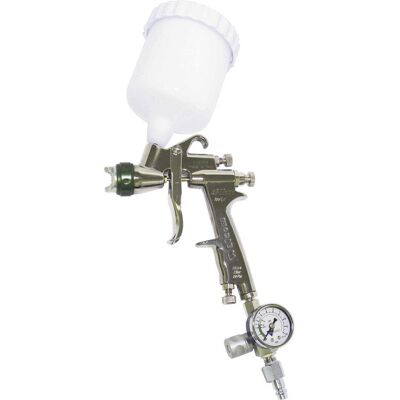 Elmag, Druckluftaufsatz, Farbspritzpistole Slim S HVLP 1,9 mm Düse/ 680 cm³ Behälter Elmag, Druckluftaufsatz, Farbspritzpistole Slim S HVLP 1,9 mm Düse/ 680 cm³ Behälter