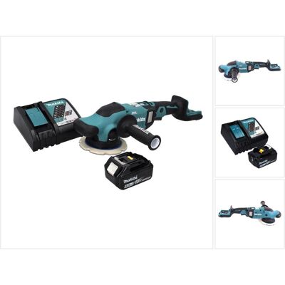 Makita, Schleifmaschine + Poliermaschine, DPO 600 RG1 Akku Exzenterpolierer 18 V 150 mm XPT Brushless + 1x Akku 6,0 Ah + Ladegerät (Exzenterpolierer) Makita, Schleifmaschine + Poliermaschine, DPO 600 RG1 Akku Exzenterpolierer 18 V 150 mm XPT Brushless + 1x Akku 6,0 Ah + Ladegerät (Exzenterpolierer)