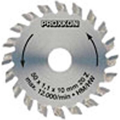 Proxxon, Sägeblatt, HM-bestücktes Kreissägeblatt 20Z Proxxon, Sägeblatt, HM-bestücktes Kreissägeblatt 20Z