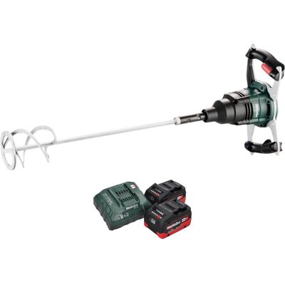 Metabo, Rührwerk + Mörtelrührer, RW 18 LTX 120 Akku Rührwerk 18 V 40 l Mischmenge 2x LiHD Akku 8,0 Ah + Ladegerät (Rührstab) Metabo, Rührwerk + Mörtelrührer, RW 18 LTX 120 Akku Rührwerk 18 V 40 l Mischmenge 2x LiHD Akku 8,0 Ah + Ladegerät (Rührstab)