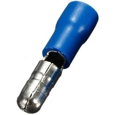 Generischer Stahlblau-Silberner männlicher Stecker Kabel - Kabel Stecker - 100 Stück Generischer Stahlblau-Silberner männlicher Stecker Kabel - Kabel Stecker - 100 Stück