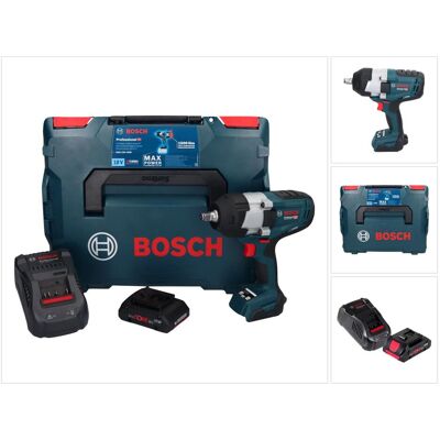 Bosch Professional, Bohrmaschine + Akkuschrauber, GDS 18V-1000 Professional Akku Drehschlagschrauber 18 V 1000 Nm BITURBO Brushless + 1x ProCORE (Schlagschrauber) Bosch Professional, Bohrmaschine + Akkuschrauber, GDS 18V-1000 Professional Akku Drehschlagschrauber 18 V 1000 Nm BITURBO Brushless + 1x ProCORE (Schlagschrauber)