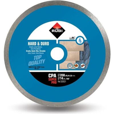 Rubi, Sägeblatt, 30930 CPA-300 Superpro 300 mm x 25,4 mm Diamanttrennscheibe Hart Rubi, Sägeblatt, 30930 CPA-300 Superpro 300 mm x 25,4 mm Diamanttrennscheibe Hart