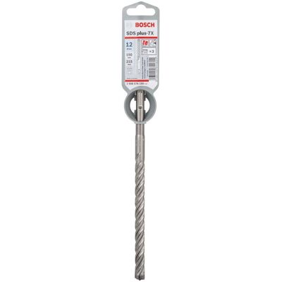 Bosch Professional Zubehör, Bohrereinsatz, SDS-Plus-7X (12 mm) Bosch Professional Zubehör, Bohrereinsatz, SDS-Plus-7X (12 mm)