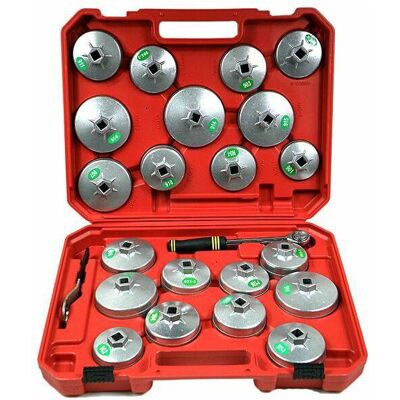 Silver, Fahrzeug Werkzeug, NASADKI DO FILTRÓW OLEJU 23szt. Silver, Fahrzeug Werkzeug, NASADKI DO FILTRÓW OLEJU 23szt.