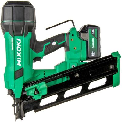 Hikoki, Tacker + Nagelpistole, NR1890DRAWQZ Akku-Nagler 18V, R20-90 Nägel, 2x 5.0Ah und Schnellladegerät im HSC IV Koffer (Nagelpistole) Hikoki, Tacker + Nagelpistole, NR1890DRAWQZ Akku-Nagler 18V, R20-90 Nägel, 2x 5.0Ah und Schnellladegerät im HSC IV Koffer (Nagelpistole)