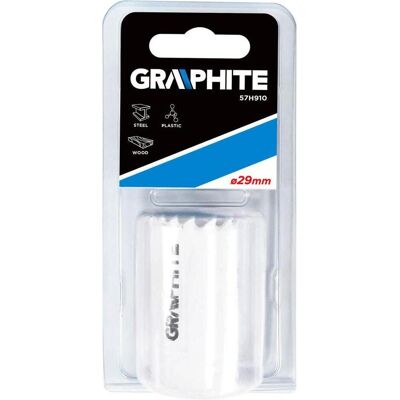 Graphite, Lochsäge, 29 mm bimetal hole saw - 57H910 (29 mm) Graphite, Lochsäge, 29 mm bimetal hole saw - 57H910 (29 mm)