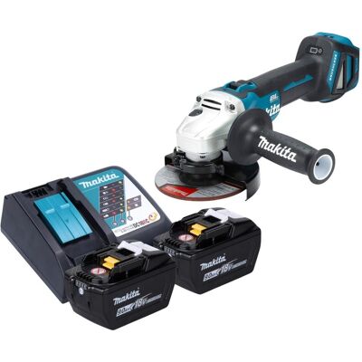 Makita, Winkelschleifer, DGA 511 Z Akku Winkelschleifer 18 V 125 mm Brushless + 2x Akku 9,0 Ah + Ladegerät (125 mm) Makita, Winkelschleifer, DGA 511 Z Akku Winkelschleifer 18 V 125 mm Brushless + 2x Akku 9,0 Ah + Ladegerät (125 mm)