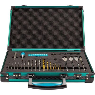 Makita, Bits, Accessoires P-90255 Pro XL 40-delige boor- en schroevendraaier-bitset in koffer - P-90255 (Kreuz Phillips PH, Kreuz Pozidriv PZ) Makita, Bits, Accessoires P-90255 Pro XL 40-delige boor- en schroevendraaier-bitset in koffer - P-90255 (Kreuz Phillips PH, Kreuz Pozidriv PZ)