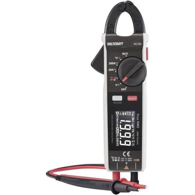 Voltcraft, Multimeter, VC-331 Stromzange kalibriert (ISO) CAT II 600 V, CAT III 300 V Anzei (CAT II 600V, CAT III 300V, Zangenstrommesser) Voltcraft, Multimeter, VC-331 Stromzange kalibriert (ISO) CAT II 600 V, CAT III 300 V Anzei (CAT II 600V, CAT III 300V, Zangenstrommesser)