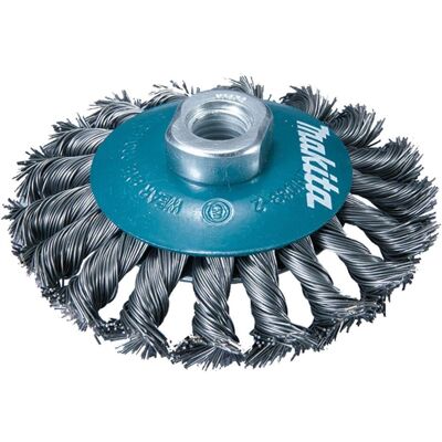 Makita, Schleifmittel, Rundbürste gezopft 100mm Makita, Schleifmittel, Rundbürste gezopft 100mm