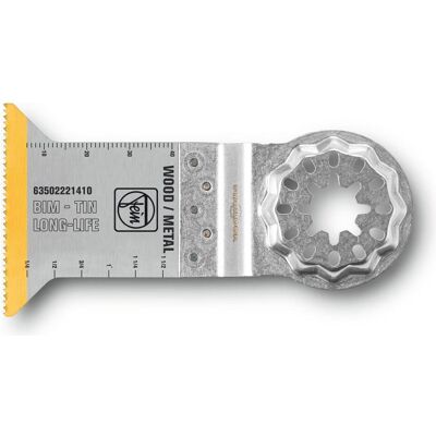 Fein, Sägeblatt, E-Cut Bi-Metall Sägeblatt mit TiN-Beschichtung 5Stk - 63502161430 Fein, Sägeblatt, E-Cut Bi-Metall Sägeblatt mit TiN-Beschichtung 5Stk - 63502161430