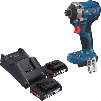 Professional, Bohrmaschine + Akkuschrauber, Bosch GDR 18V-215 Professional Akku Drehschlagschrauber 18 V 215 Nm 1/4" Brushless + 2x Akku 2,0 Ah (Schlagschrauber) Professional, Bohrmaschine + Akkuschrauber, Bosch GDR 18V-215 Professional Akku Drehschlagschrauber 18 V 215 Nm 1/4" Brushless + 2x Akku 2,0 Ah (Schlagschrauber)