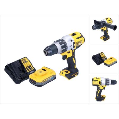 DeWalt, Bohrmaschine + Akkuschrauber, DCD 996 H1 Akku Schlagbohrschrauber 18 V 95 Nm Brushless + 1x Powerstack Akku 5,0 Ah + (Schlagbohrschrauber) DeWalt, Bohrmaschine + Akkuschrauber, DCD 996 H1 Akku Schlagbohrschrauber 18 V 95 Nm Brushless + 1x Powerstack Akku 5,0 Ah + (Schlagbohrschrauber)