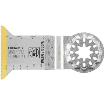 Fein, Sägeblatt, E-Cut Bi-Metall Sägeblatt mit TiN-Beschichtung 50Stk - 63502222450 Fein, Sägeblatt, E-Cut Bi-Metall Sägeblatt mit TiN-Beschichtung 50Stk - 63502222450