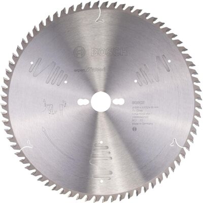 Bosch Professional Zubehör, Sägeblatt, Kreissägeblatt Expert for Wood, 300 x 30 x 3,2 mm, 72 Bosch Professional Zubehör, Sägeblatt, Kreissägeblatt Expert for Wood, 300 x 30 x 3,2 mm, 72