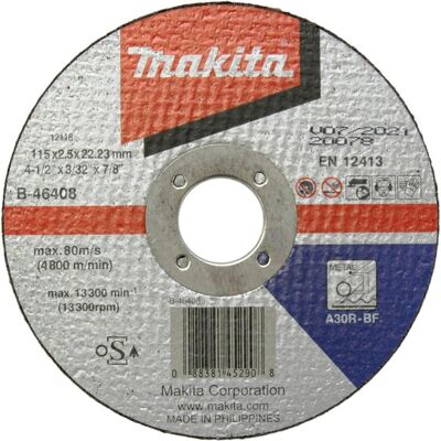 Makita, Sägeblatt, Trennscheibe 115x2,5mm Stahl Makita, Sägeblatt, Trennscheibe 115x2,5mm Stahl