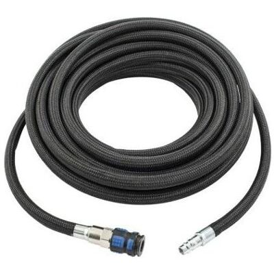 TJEP, Kompressor, nylonflet. forlaeng.slange 3/8"x10mtr m/kobling/nippel TJEP, Kompressor, nylonflet. forlaeng.slange 3/8"x10mtr m/kobling/nippel