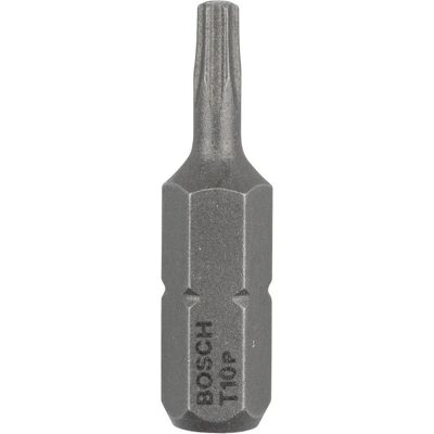 Bosch Professional Zubehör, Bits, Schrauberbit Extra-Hart T10, 25 mm, 3er-Pack (Innensechsrund TX) Bosch Professional Zubehör, Bits, Schrauberbit Extra-Hart T10, 25 mm, 3er-Pack (Innensechsrund TX)