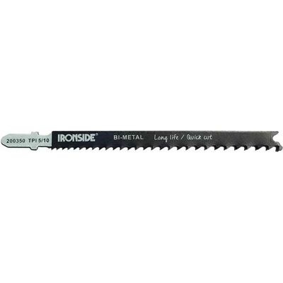 Ironside, Sägeblatt, BIM-Stichsägeblatt für Metall/Holz, 5 Stück Ironside, Sägeblatt, BIM-Stichsägeblatt für Metall/Holz, 5 Stück