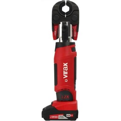 Virax, Presswerkzeug, 253574 L2X Pressbalken 18 V 2 x 2,0 Ah inkl. Pressbacken RF-P12-16-20 (Rohrpresse) Virax, Presswerkzeug, 253574 L2X Pressbalken 18 V 2 x 2,0 Ah inkl. Pressbacken RF-P12-16-20 (Rohrpresse)