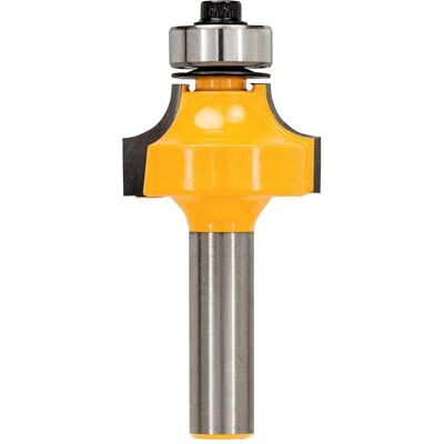 DeWalt, Fräser, DT90014 Abrundfraeser HM Z2 S8mm D22,7mm R6mm, 6 Stück DeWalt, Fräser, DT90014 Abrundfraeser HM Z2 S8mm D22,7mm R6mm, 6 Stück