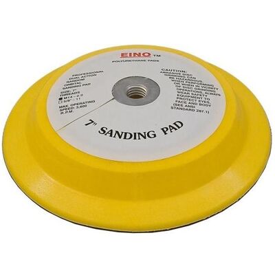 Elmag, Schleifmittel, - Schleifteller Ø 175 mm, ungelocht Klett/Velcro, M 14x2 Aufnahme Elmag, Schleifmittel, - Schleifteller Ø 175 mm, ungelocht Klett/Velcro, M 14x2 Aufnahme