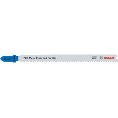 Bosch Professional Zubehör, Sägeblatt, PRO Metal Pipes and Profiles T321BF Stichsägeblatt, 132 mm, 25-tlg. Bosch Professional Zubehör, Sägeblatt, PRO Metal Pipes and Profiles T321BF Stichsägeblatt, 132 mm, 25-tlg.