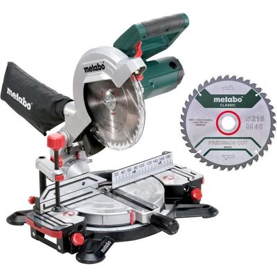 KS, Kappsäge + Gehrungssäge, Metabo 216 M set Verstekzaag Incl. 2 zaagbladen 690874000 KS, Kappsäge + Gehrungssäge, Metabo 216 M set Verstekzaag Incl. 2 zaagbladen 690874000