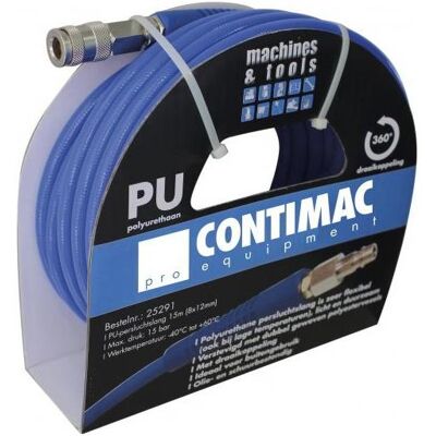 Contimac, Zubehör Druckluftwerkzeug, 25290 PU-Druckluftschlauch 10 M Contimac, Zubehör Druckluftwerkzeug, 25290 PU-Druckluftschlauch 10 M