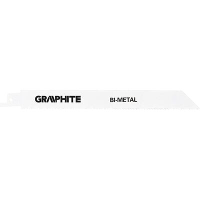 Graphite, Sägeblatt, Saw blade for piercing 225 x 20 x 0.9 mm 18TPI 5pcs. 57H953 Graphite, Sägeblatt, Saw blade for piercing 225 x 20 x 0.9 mm 18TPI 5pcs. 57H953