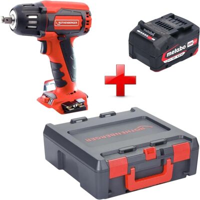 Rothenberger, Bohrmaschine + Akkuschrauber, RO ID400 Akku Schlagschrauber 18 V 400 Nm Brushless + 1x Akku 4,0 Ah + Rocase - ohne (Schlagschrauber) Rothenberger, Bohrmaschine + Akkuschrauber, RO ID400 Akku Schlagschrauber 18 V 400 Nm Brushless + 1x Akku 4,0 Ah + Rocase - ohne (Schlagschrauber)