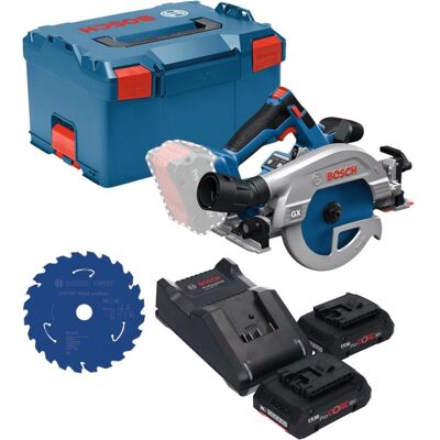 Professional, Handkreissäge, Bosch GKS 18V-57-2 GX Professional Akku Kreissäge 18 V 165 mm Brushless + 2x ProCORE Akku 4,0 Ah + Professional, Handkreissäge, Bosch GKS 18V-57-2 GX Professional Akku Kreissäge 18 V 165 mm Brushless + 2x ProCORE Akku 4,0 Ah +