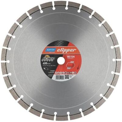 Symantec Norton Clipper, Sägeblatt, Clipper Diamanttrennscheibe Extreme Beton Silencio - 400 x 25,4 mm 70184643510 Symantec Norton Clipper, Sägeblatt, Clipper Diamanttrennscheibe Extreme Beton Silencio - 400 x 25,4 mm 70184643510