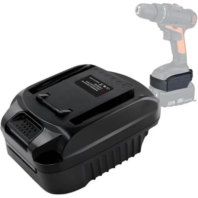 LKD, Werkzeugakku + Ladegerät, Akku-Adapter - Makita für Worx 6-polige Elektrowerkzeuge LKD, Werkzeugakku + Ladegerät, Akku-Adapter - Makita für Worx 6-polige Elektrowerkzeuge