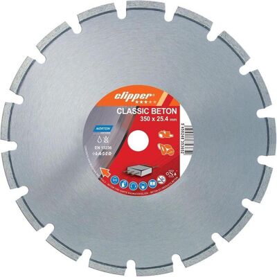 Norton Clipper Classic Beton - 500mm Diamant-Scheibe - Sicher & Wirtschaftlich Norton Clipper Classic Beton - 500mm Diamant-Scheibe - Sicher & Wirtschaftlich