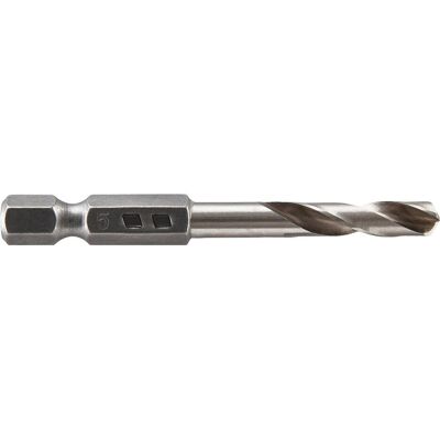 wolfcraft, Bohrereinsatz, 1 Metallbohrer HSS G, S=6-kt., ø5x59mm (5 mm) wolfcraft, Bohrereinsatz, 1 Metallbohrer HSS G, S=6-kt., ø5x59mm (5 mm)