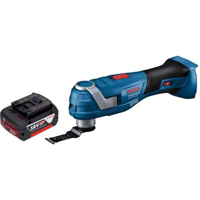 Bosch Professional, Multifunktionswerkzeug, GOP 18V-34 Professional Akku Multi Cutter 18 V Starlock Plus + 1x Akku 5,0 Ah - ohne (Multifunktionswerkzeug) Bosch Professional, Multifunktionswerkzeug, GOP 18V-34 Professional Akku Multi Cutter 18 V Starlock Plus + 1x Akku 5,0 Ah - ohne (Multifunktionswerkzeug)