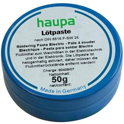 Haupa Flussmittel 50g Dose Paste 160090, Lötgerät Zubehör Haupa Flussmittel 50g Dose Paste 160090, Lötgerät Zubehör