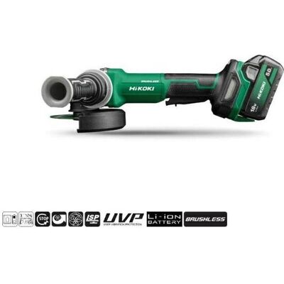Hikoki, Winkelschleifer, G1813DVFWQZ Multivolt Akku-Winkelschleifer (125 mm) Hikoki, Winkelschleifer, G1813DVFWQZ Multivolt Akku-Winkelschleifer (125 mm)