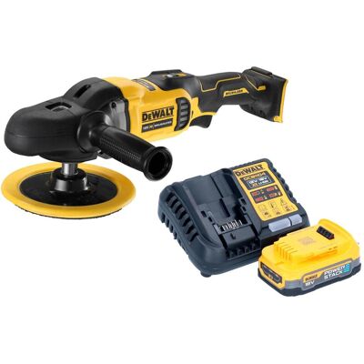 DeWalt, Schleifmaschine + Poliermaschine, DCM 849 E1 Akku Exzenter Poliermaschine 18 V 180 mm Brushless + 1x Powerstack Akku 1,7 Ah + (Exzenterpolierer) DeWalt, Schleifmaschine + Poliermaschine, DCM 849 E1 Akku Exzenter Poliermaschine 18 V 180 mm Brushless + 1x Powerstack Akku 1,7 Ah + (Exzenterpolierer)