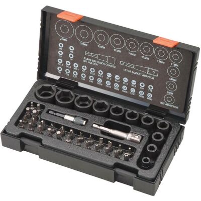 HiKOKI 752500 Impact-Schlüssel- und Bit-Set - 41 Stück HiKOKI 752500 Impact-Schlüssel- und Bit-Set - 41 Stück