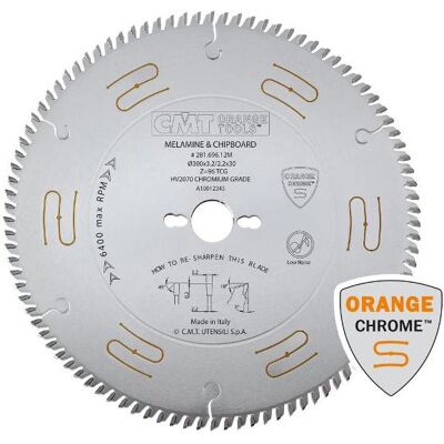 CMT, Sägeblatt, 281.672.12M Geräuscharmes Sägeblatt für Melamin/Formica-Spanplatten 300 x 30 x 72T CMT, Sägeblatt, 281.672.12M Geräuscharmes Sägeblatt für Melamin/Formica-Spanplatten 300 x 30 x 72T