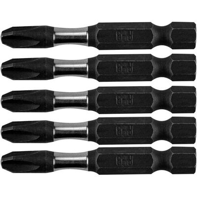 Neo Tools, Bits, Screwdriver nozzle (Impact nozzles S2, 50 mm, PH3 - 5 pcs.) Neo Tools, Bits, Screwdriver nozzle (Impact nozzles S2, 50 mm, PH3 - 5 pcs.)
