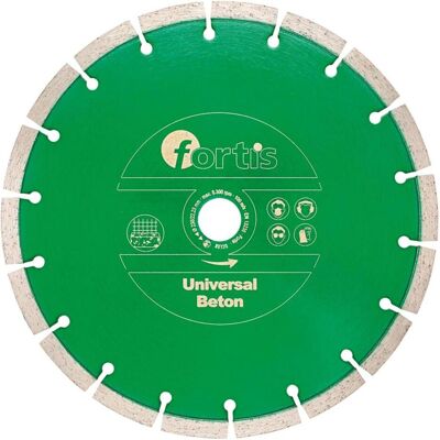Magni, Sägeblatt, Diamant-Trennscheibe Universal Beton Ø 180 mm gesintert 10 mm Bohrung 22,2 mm FORTIS Magni, Sägeblatt, Diamant-Trennscheibe Universal Beton Ø 180 mm gesintert 10 mm Bohrung 22,2 mm FORTIS