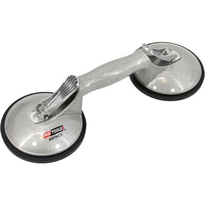Awtools, Hebehilfe, Aluminium-Saugnapf für Glas, 2 EL Tragfähigkeit 135 kg (135 kg) Awtools, Hebehilfe, Aluminium-Saugnapf für Glas, 2 EL Tragfähigkeit 135 kg (135 kg)