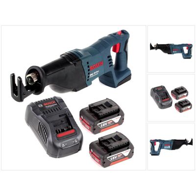 Bosch Professional, Säbelsäge, GSA 18 V-Li Akku Säbelsäge 18V + 2x Akku 4,0Ah + Ladegerät Bosch Professional, Säbelsäge, GSA 18 V-Li Akku Säbelsäge 18V + 2x Akku 4,0Ah + Ladegerät