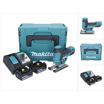Makita, Stichsäge, DJV 185 RTJ Akku Pendelhubstichsäge 18 V Brushless + 2x Akku 5,0 Ah + Ladegerät + Makpac Makita, Stichsäge, DJV 185 RTJ Akku Pendelhubstichsäge 18 V Brushless + 2x Akku 5,0 Ah + Ladegerät + Makpac