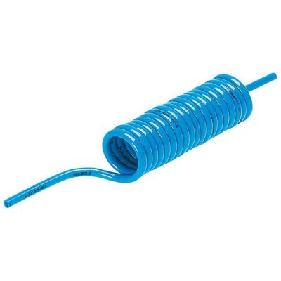 Festo, Zubehör Druckluftwerkzeug, Spiral-Kunststoffschlauch PUN-6X1-S-2-BL 197591 10 bar max Inhalt 1 Festo, Zubehör Druckluftwerkzeug, Spiral-Kunststoffschlauch PUN-6X1-S-2-BL 197591 10 bar max Inhalt 1