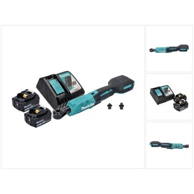 Makita, Ratsche, DWR 180 RM Akku Ratschenschrauber 18 V 47,5 Nm 1/4" 3/8" + 2x Akku 4,0 Ah + Ladegerät (1/4", 3/8") Makita, Ratsche, DWR 180 RM Akku Ratschenschrauber 18 V 47,5 Nm 1/4" 3/8" + 2x Akku 4,0 Ah + Ladegerät (1/4", 3/8")